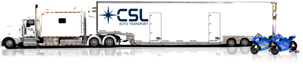CSL Auto Transport Motorcycle Shipping Truck